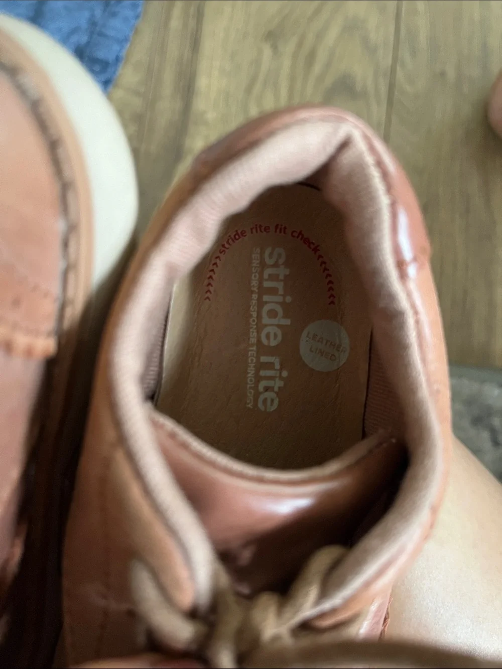 Stride Rite Ellsworth wing tip shoes